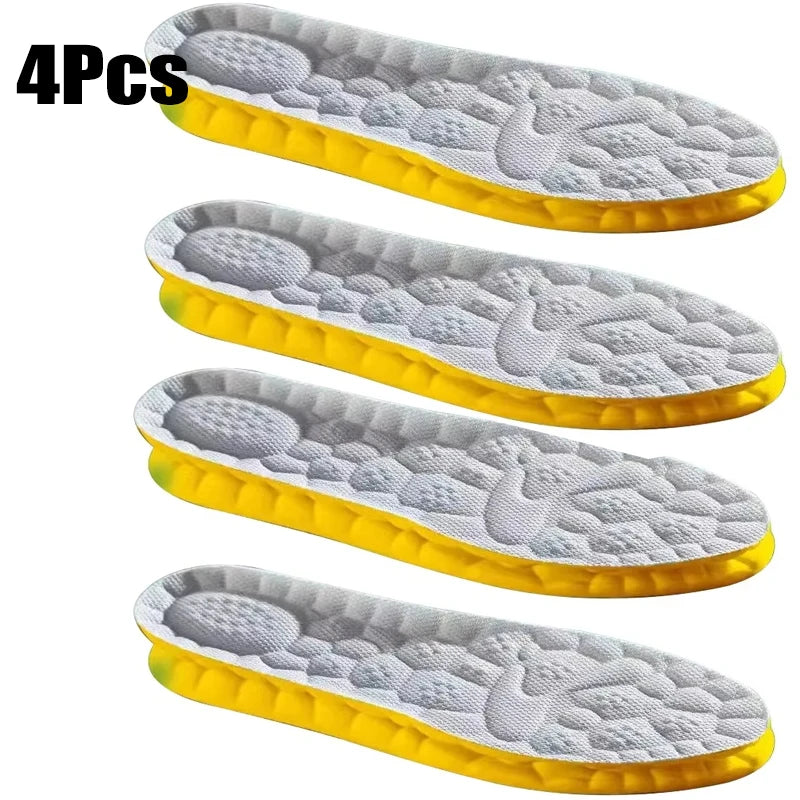 Plantillas 4D acolchadas unisex