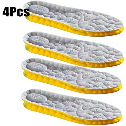 Plantillas 4D acolchadas unisex