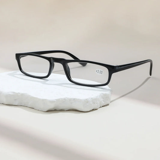 Lentes de lectura livianos de marco negro