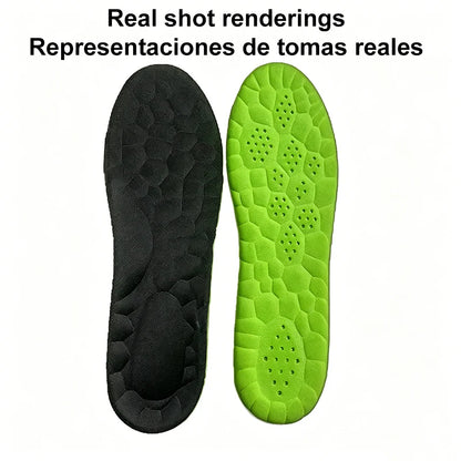 Plantillas 4D dentro de una zapatilla