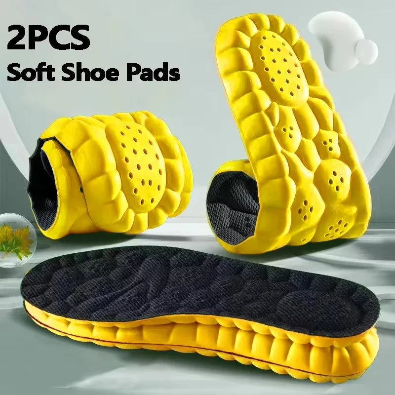 Plantillas 4D acolchadas con soporte de arco