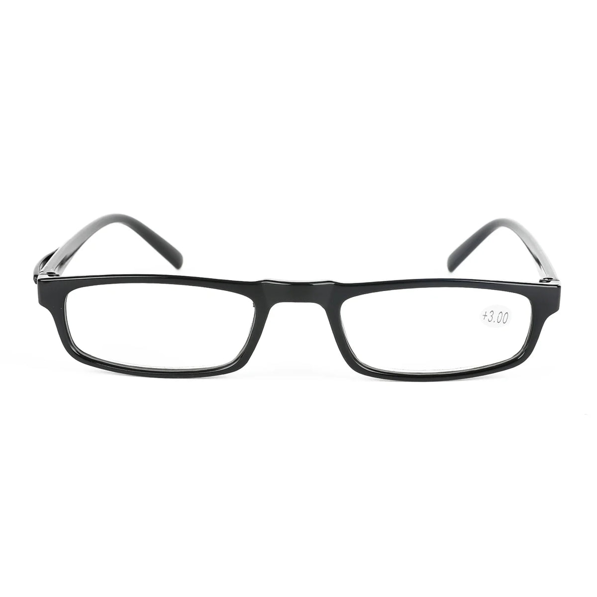 Lentes de lectura unisex de marco negro